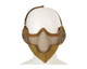 2G Striker Full Metal Face Mask w/ Ear Guard - Tan 2G Striker Full Metal Face Mask w/ Ear Guard - Tan